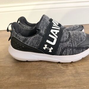 Under Armour Kids' Black and White Sneakers